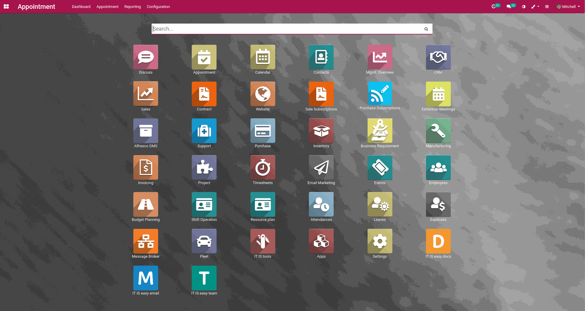 Odoo CMS - a big picture